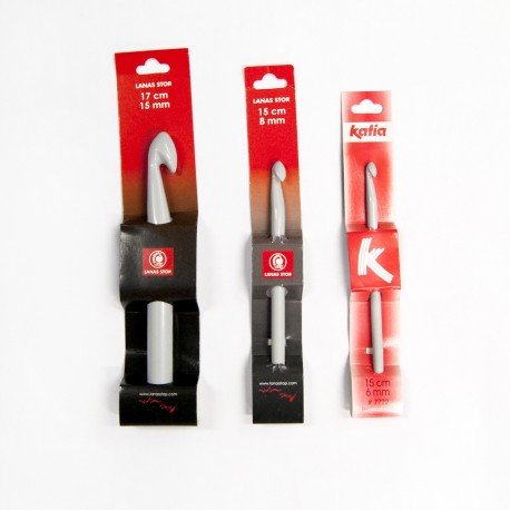 Ganchillos de 1 a 15 mm