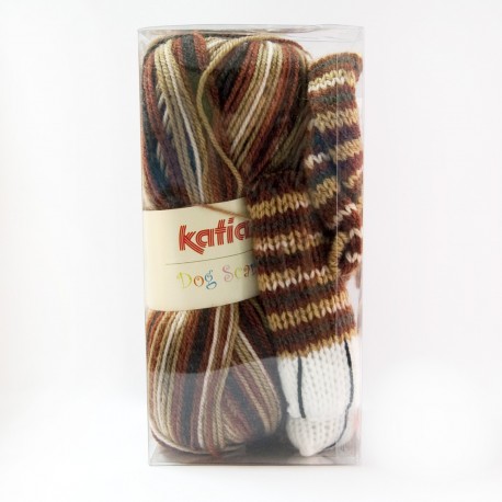 Dog Scarf (Bufanda perrito) de Katia