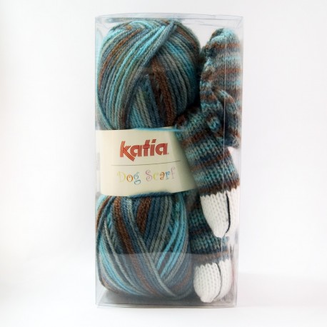 Dog Scarf (Bufanda perrito) de Katia