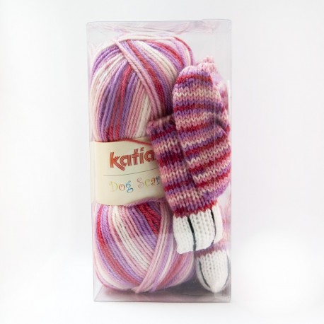 Dog Scarf (Bufanda perrito) de Katia