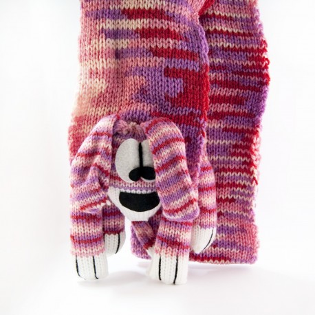 Dog Scarf (Bufanda perrito) de Katia