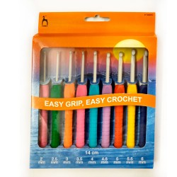 Juego de ganchillos de 2 a 6mm de Pony