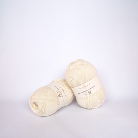 Pure wool worsted de Rowan