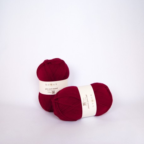 Pure wool worsted de Rowan