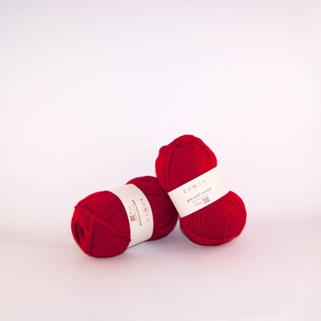 Pure wool worsted de Rowan